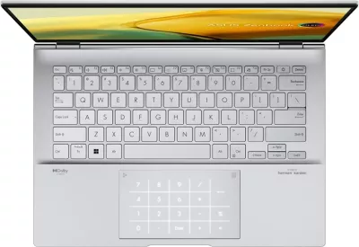 Laptop ASUS Zenbook 14 OLED UX3402VA-IS94T, Intel Core i9, 16 GB RAM, 1 TB SSD, Ekran Prekës 14", Argjendtë