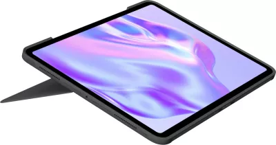 Tastierë me mbështjellës Logitech Combo Touch për iPad Air 13 inch M4, gri