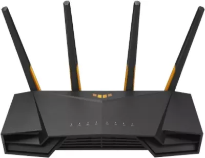 Ruter Wi‑Fi, Asus, TUF Gaming AX3000 V2 TUF-AX3000 (90IG0790-MO3B00/90IG0790MO3B00), Wi‑Fi 6 AX3000 3Gbps, 3–6 porte, e zezë