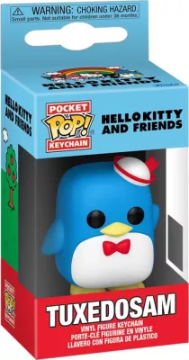 Brelok Funko POP! Keychain Sanrio Tuxedo Sam, vinil, kaltër