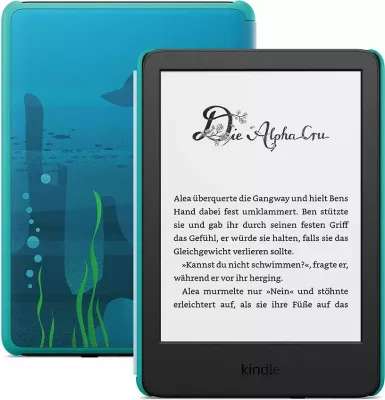 E-reader Kindle Kids Edition 16GB Ozeanentdecker dizajn kaltër
