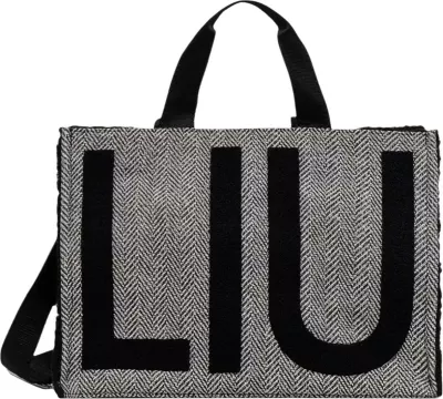Çantë shopper për femra Liu Jo BAG 2F6037 T0300, e zezë