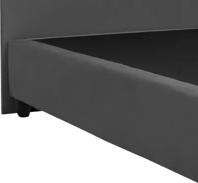 Shtrat DOLORES, kadife gri, FH637.10, 150x200 cm