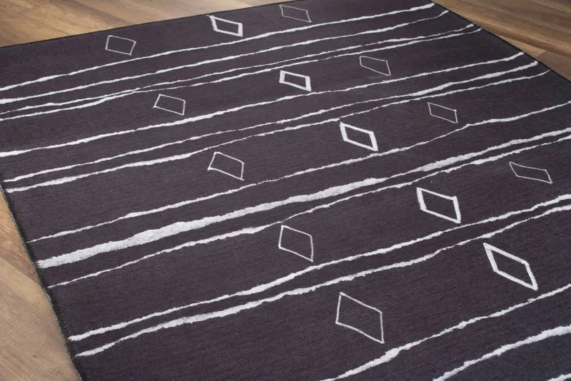 Qilim (230 x 330) Conceptum Hypnose, Ada Gönül Chenille, e zezë AL 298