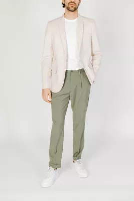 Sako kostumi për meshkuj Antony Morato BONNIE MMJS00044-FA800164, krem [Madhësia: XL]