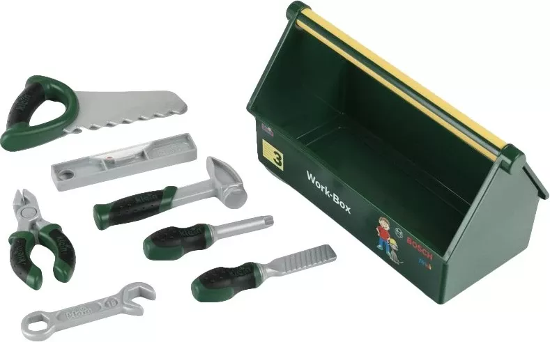 Set lojërash Bosch Theo Klein 8573, 3 vjet, Gjelbër, Gri