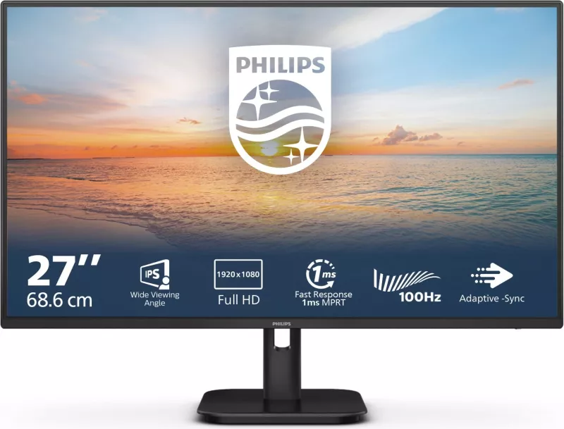 Monitor Philips 1000 series 27E1N1100A/00, 27", Full HD, LCD, i zi