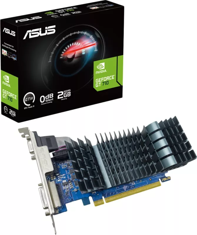 Kartë grafike ASUS GeForce GT 710 GT710-SL-2GD5-BRK-EVO 2GB GDDR5 Low-profile PCIe 2.0