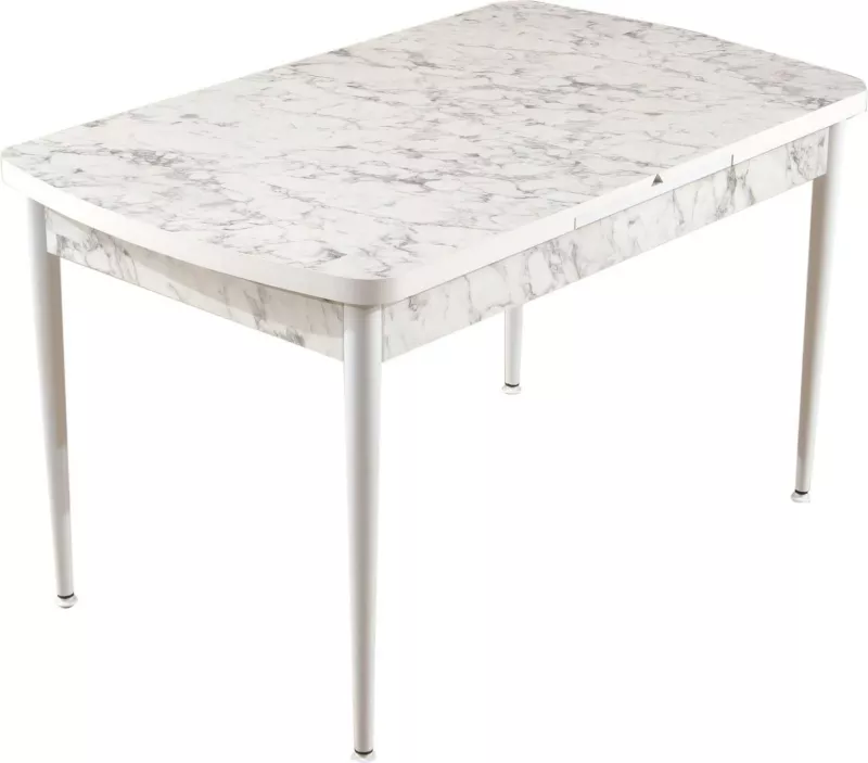 Tavolinë ngrënie me zgjatje Hanah Home, Trend Carrara