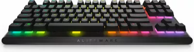 Tastierë mekanike gaming Alienware RGB Tenkeyless, Cherry MX Red, USB, e zezë