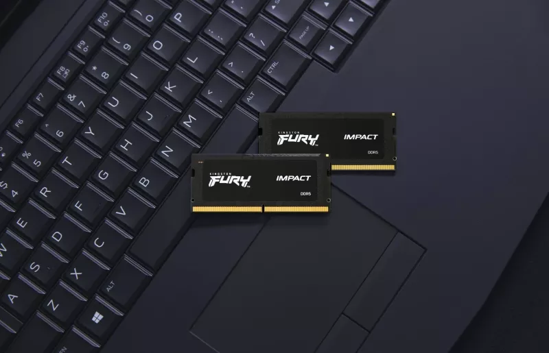 RAM Memorie Kingston Fury Impact, SODIMM, DDR5, 16 GB, 5600 MHz, CL40