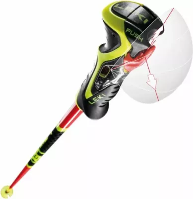 Shkopinj për alpinizëm Yakimasport, unisex, të kuqe