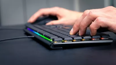 Tastierë mekanike Cherry MX 10.0N, Wired, USB, RGB LED, e zezë