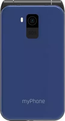 Telefon flip myPhone FLIP LTE, ngjyrë e zezë