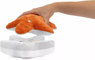 Dritë nate interaktive Chicco You&Me Star 2in1, LED me tinguj, portokalli, set me bazë