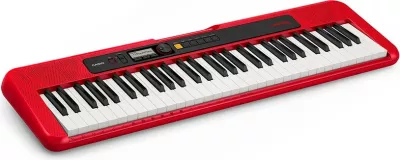 MIDI Keyboard Casio CT-S200, 61 çelësa, USB, i Kuq