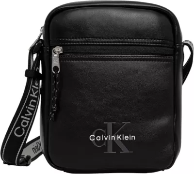 Çantë crossbody për meshkuj Calvin Klein LV04D3418G, e zezë