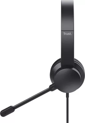 Kufje Trust Ayda, USB Type-A, E zezë