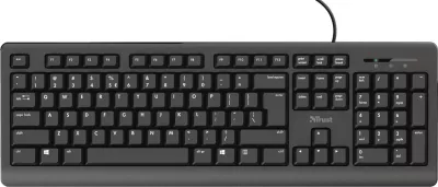 Tastierë Trust Primo, USB, QWERTY US English, e Zezë