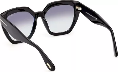 Syze dielli për femra Tom Ford Phoebe FT0939 01B, të zeza [Madhësia: 56]