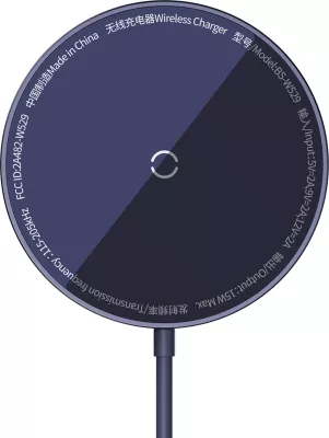 Karikues wireless Baseus Simple Mini3, MagSafe, Qi, 15W, vjollcë