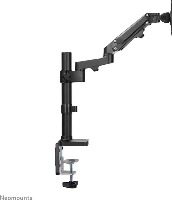 Krah monitori Neomounts DS70-750BL1, gas spring, 17-27 inç, kapacitet 7 kg, e zezë