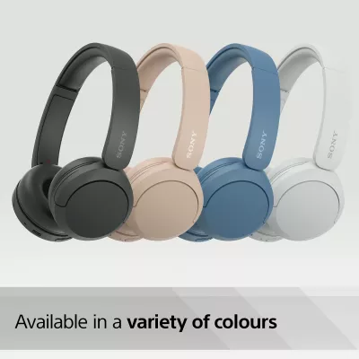 Kufje Sony WH-CH520, Bluetooth 5.2, 50h bateri, me mikrofon, të zeza