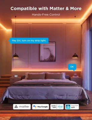 Shirit LED smart Govee COB Strip Light Pro H61E5 3m RGBIC+W Wi-Fi/Bluetooth