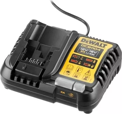 Karikues i shpejtë DeWALT DCB1104, 12V/18V, për bateri Li-Ion, i zi