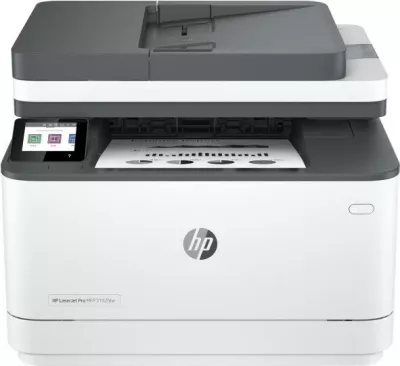 Printer multifunksional, HP LaserJet Pro MFP 3102fdw (3G630F#B19), laser mono, ADF, ekran me prekje, bardhë/gri