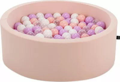 Pishinë me topa për fëmijë, ngjyrë rozë, Bubble Pop 200 v2