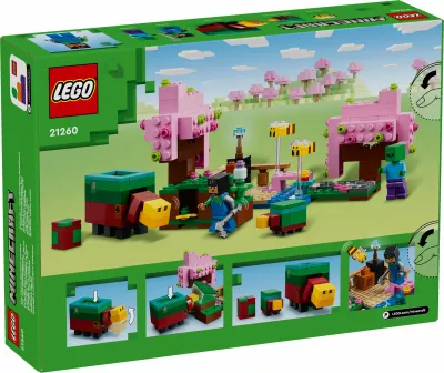 Set ndërtimi LEGO Minecraft 21260, 304 pjesë, multikolor