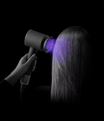 Tharëse flokësh Dyson Supersonic Nural, 1600 W, 13.3 l/s, Blu, Portokalli