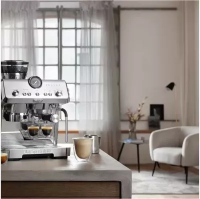 Aparat kafeje DeLonghi La Specialista Opera EC9555.M, presion 19 bar, 2000ml, argjendtë