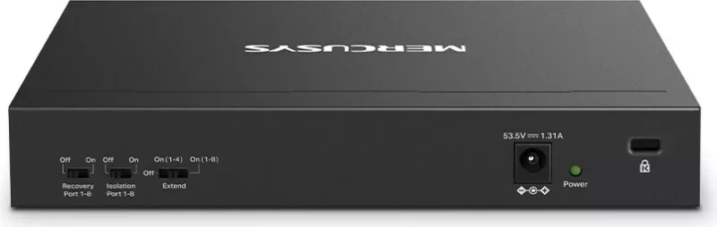 Switch Mercusys MS110P, 10-Port, PoE+, i zi
