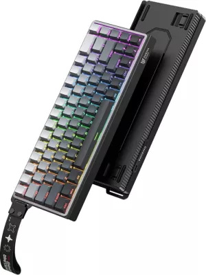 Tastierë mekanike me kabllo, ONIKUMA G69, RGB ndriçim, e zezë