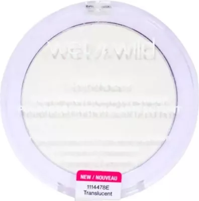 Puder kompakte Wet N Wild Powder Finish Clarifying 114478E translucent