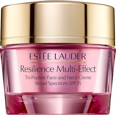 Krem fytyre Estée Lauder Resilience Multi-Effect Tri-Peptide Face and Neck Creme SPF15 për femra 50ml