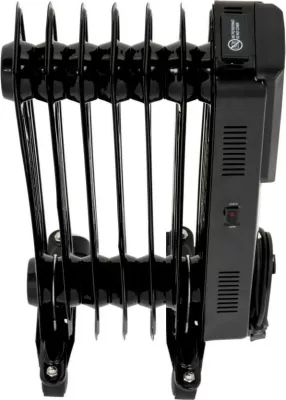 Ngrohës elektrik me vaj Adler, 7 elemente, 1500 W, i zi