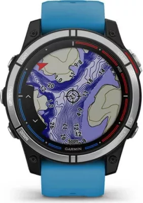 Smartwatch Garmin quatix 7, 47 mm, Bluetooth, GPS, Kaltër