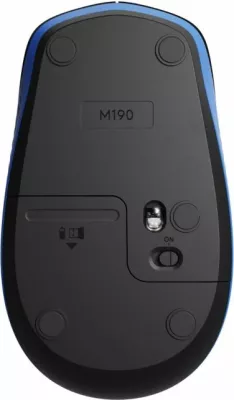 Maus pa kabllo Logitech M190 1000 DPI USB-A, kaltër