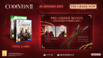Lojë PS5 Bandai Namco Code Vein II, PEGI 16