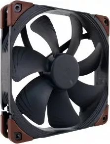 Ventilator për kasë kompjuteri Noctua NF-A14-Industrial PPC-2000 PWM, 14 cm, Zi, Kafe