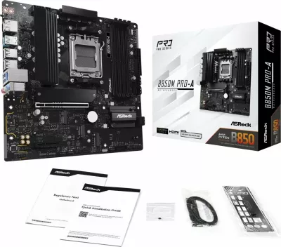 Pllakë amë ASRock B850M PRO-A Micro ATX DDR5 deri 256GB