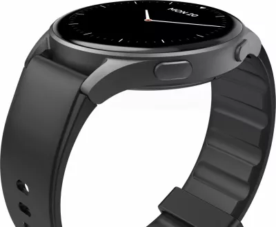 Smartwatch Hama 8900 GPS AMOLED 1.43", rrip silikoni, e zezë