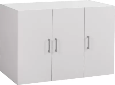Kabinet i sipërm për dollap me 3 dyer, ALIVIA FH351.05, melaminë, ngjyrë e bardhë, 90,2x42x60H cm