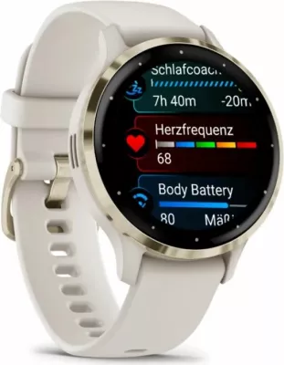 Orë e mençur Garmin Venu 3S 41mm, ari