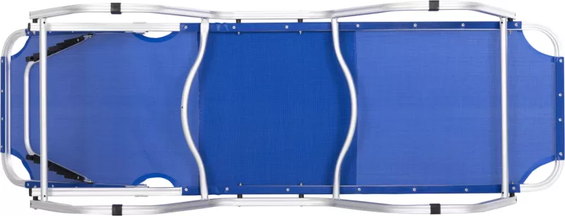 Shezlong profesional alumini FH5071.01 blu 60x195x30 cm