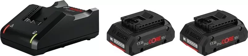 Set baterie & karikues Bosch 1 600 A01 BA3, 4Ah, 18V, Li-Ion, zi