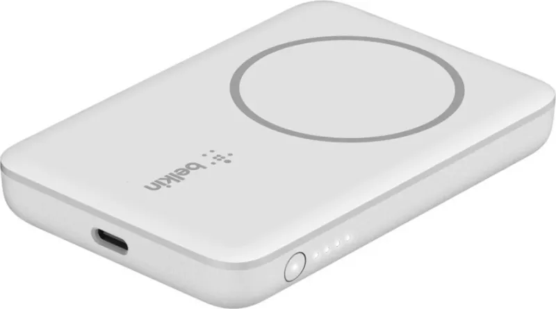 Power bank Belkin BPD002BTWH, 2500 mAh, Wireless, Bardhë